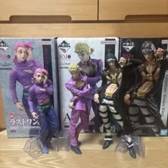 ジョジョの奇妙な冒険 黄金の風 ジョルノ ドッピオ リゾット 一番くじフィギュア