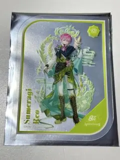 皇レオ　にじさんじ　8周年記念　特典クリアカード