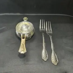 【美品】オールドノリタケ ティーストレーナー 茶漉し ジュエル ジュール スワン Noritake - 【美品】オールドノリタケ ティーストレーナー 茶漉