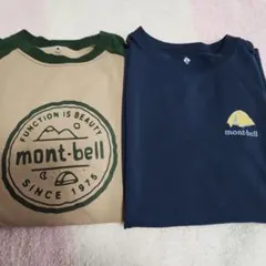 mont-bell Tシャツ 2枚セット 150cm 160cm