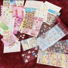 【未使用有】ハムちゃんシール等まとめ売り