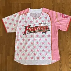 北海道日本ハムファイターズ ユニフォーム ピンク スター柄のサムネイル