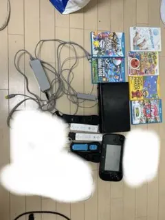 Wii U 本体 コントローラー ゲームソフト付き
