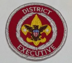 ボーイスカウト アメリカ BSA 地区エグゼクティブ パッチ