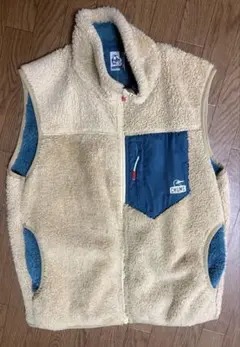 CHUMS フリースベスト Sサイズ