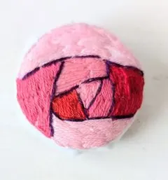 ハンドメイドブローチ「薔薇」