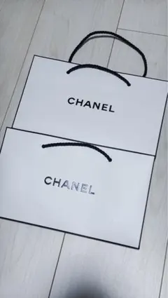 CHANELショッパー 紙袋2枚
