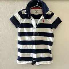 ラルフローレン　Ralph Lauren ポロシャツ風ロンパース70