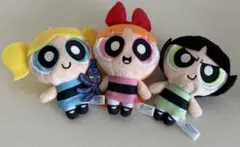 パワーパフガールズ 全3種コンプ　ぬいぐるみマスコット　ラウンドワン限定 パワーパフガールズ ラウンドワン限定 マスコット セット - メルカリ