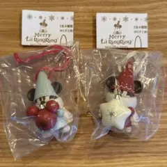 リンリンリン　カプセルトイ　レッド・水色