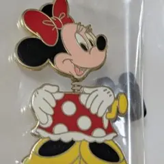 東京ディズニーランド限定〉 ミニーマウス 缶バッジ ピンバッジ 昭和