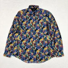PS Paul Smith ポールスミス マルチカラー 総柄シャツ 長袖 M
