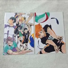 ハイキュー 原画展 ポストカード 2枚セット 未開封