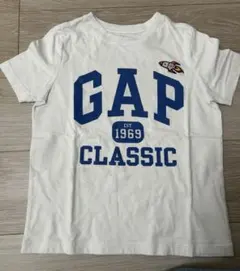 GAP クラシックロゴ Tシャツ Sサイズ ホワイト　ギャップキッズ　白