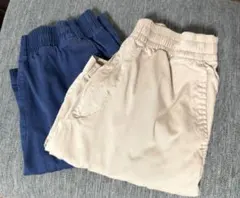 ユニクロ メンズ ハーフパンツ 2着セットのサムネイル