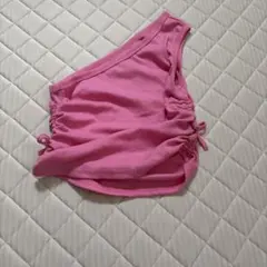 ダンス　ワンショルダータンクトップ