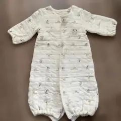 PEANUTS スヌーピー ロンパース 50-70cm