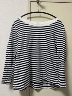 ZARA ボーダー　カットソー　Tシャツ