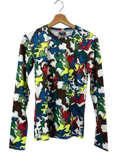 Puma カモフラージュ レギンスと長袖シャツ上下セット XS インナー