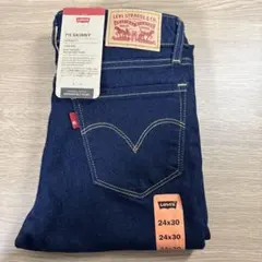 LEVI’Sリーバイス 711 SKINNY スキニー 24インチ ネイビー