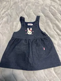 ミキハウス ジャンパースカート　70cm 80cm