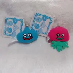 ♢﻿ドラゴンクエスト♢﻿ふんわりぷちマスコットスライム キーホルダー2個セット