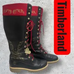 Timberland ティンバーランド　レースアップ　ロングブーツ　編み上げ