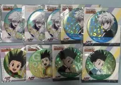 HUNTER×HUNTER ジャンプショップ　グリッター缶バッジ　キルア　ゴン