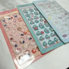 【1枚欠けあり】サンリオ♡ボンボンドロップシール 3シート【D】