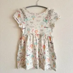 【サイズ100】メゾピアノ 31 コラボ 半袖 ワンピース