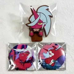 パンティ＆ストッキング パンスト 100種 ランダム缶バッジ 2点セット