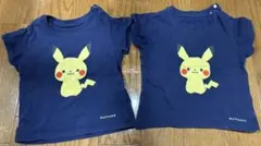 モンポケ 80 半袖2枚セット　双子のサムネイル