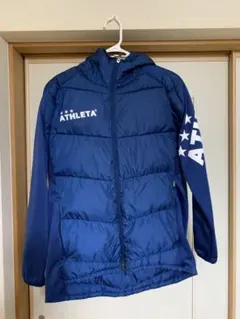 ATHLETA 中綿ウォームジャケット上下セット　ネイビーMサイズ