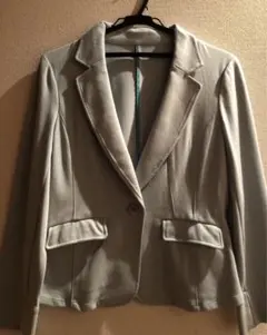 ジャケット　薄手　ブルーグリーン　カジュアル　RASPBERRY BERET