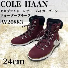 コールハーン レザーハイカーブーツ　ウォータープルーフ　タイニーポート　24cm