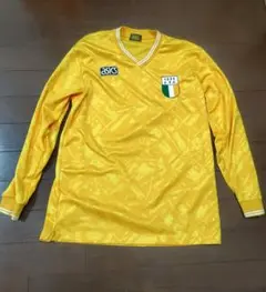 レアasics アシックス長袖 サッカーシャツ イエロー 1993 K.S.D.のサムネイル