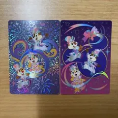 香港ディズニーランド 20周年カード　チップデールクラリス