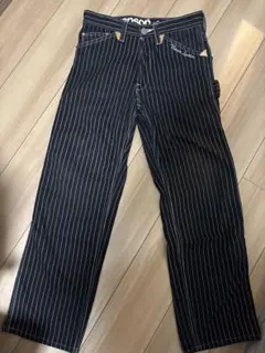 vanson ペインター パンツ　w30 ウォバッシュ　ストライプのサムネイル