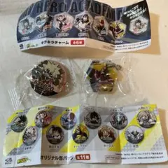 僕のヒーローアカデミア　くら寿司　爆豪勝己　缶バッジ　オールマイト　チャーム