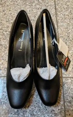 Romeo Valentino ブラック ハイヒール 24.5cm