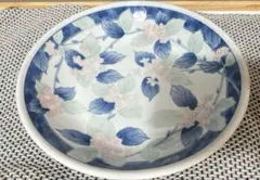 有田焼　雪峰作　大皿　深皿 直径　約21.5cm