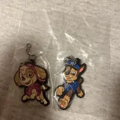 パウ・パトロール ラバーマスコット ストラップ 2個セット