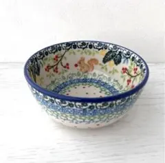 新品　ポーランド 食器　テレサ・リアーナ　12cm サラダボウル　りす　リスのサムネイル