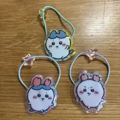 ちいかわ　ハチワレ　しまむら　ヘアゴム