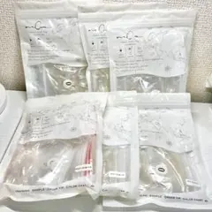 4300円→3900円‼︎クリアネイルチップ　ベリーショート未使用　600枚×6袋