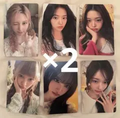 IVE LUCID DREAM トレカ 封入 コンプ ソロジャケ 6枚セット×2
