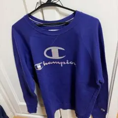 Champion パープル スウェット
