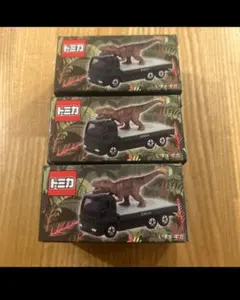 トミカ ジャングリア限定 恐竜トラック ミニカー 2セット - メルカリ