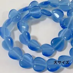 hu414/SALE！人工石◇キャッツアイ ハート形 大サイズ1連