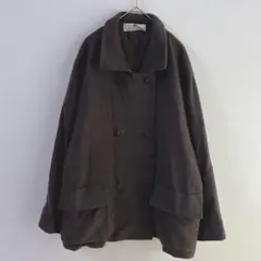 5272 GIVENCHY ジバンシー　ピーコート　茶色　サイズ８　ヴィンテージのサムネイル